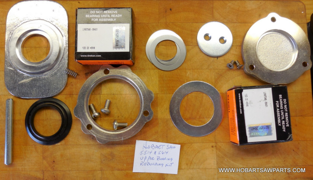 Complete Upper Bearing Repair Kit for Hobart 5514, 5614 Saw Models